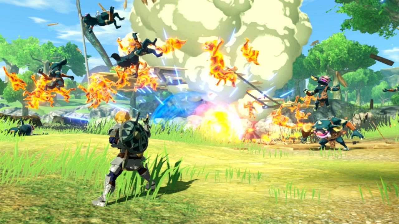 screenshot of Age of Calamity on Nintendo Switch.