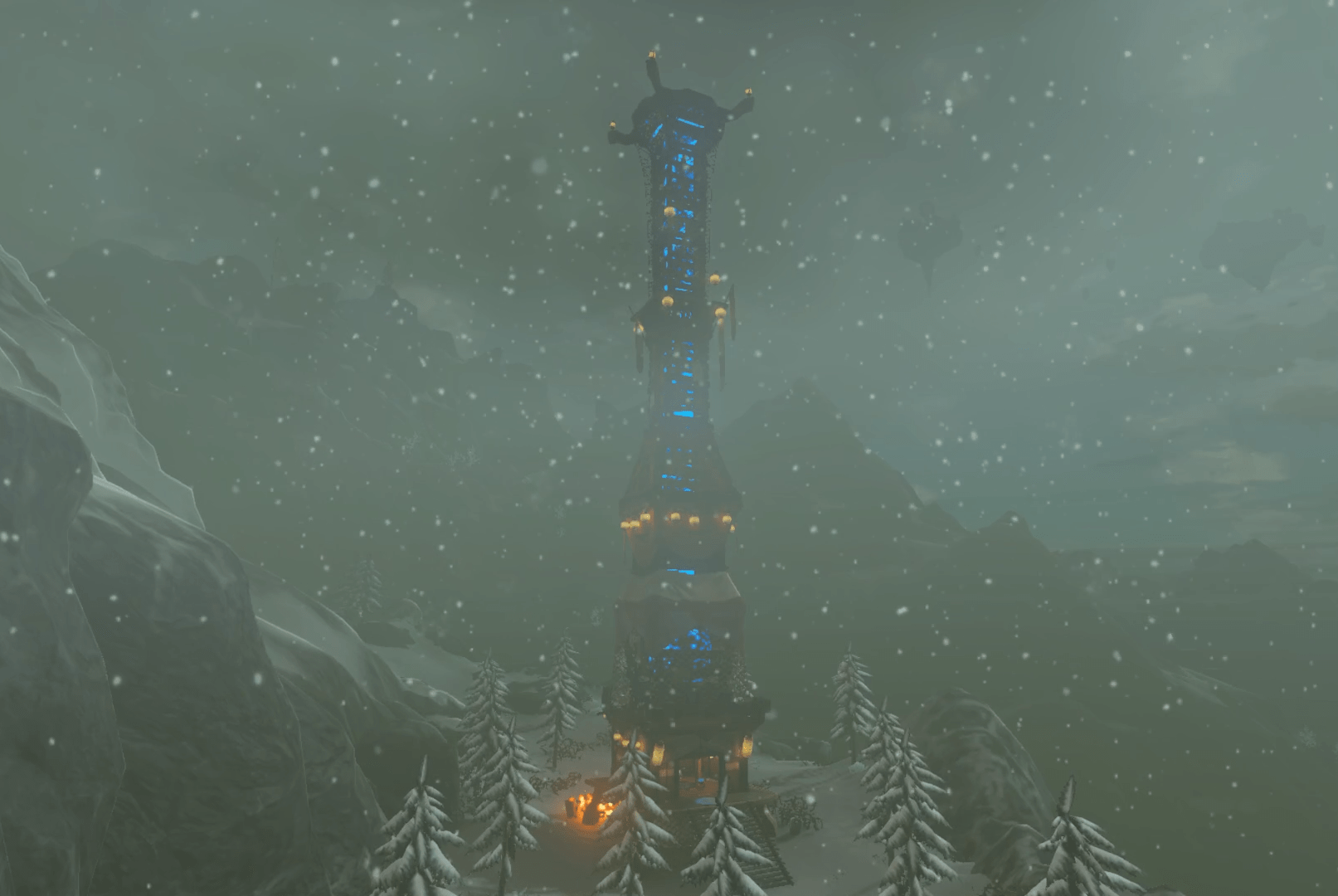 How to get into the Rospro Pass Tower in Zelda: Tears of the Kingdom