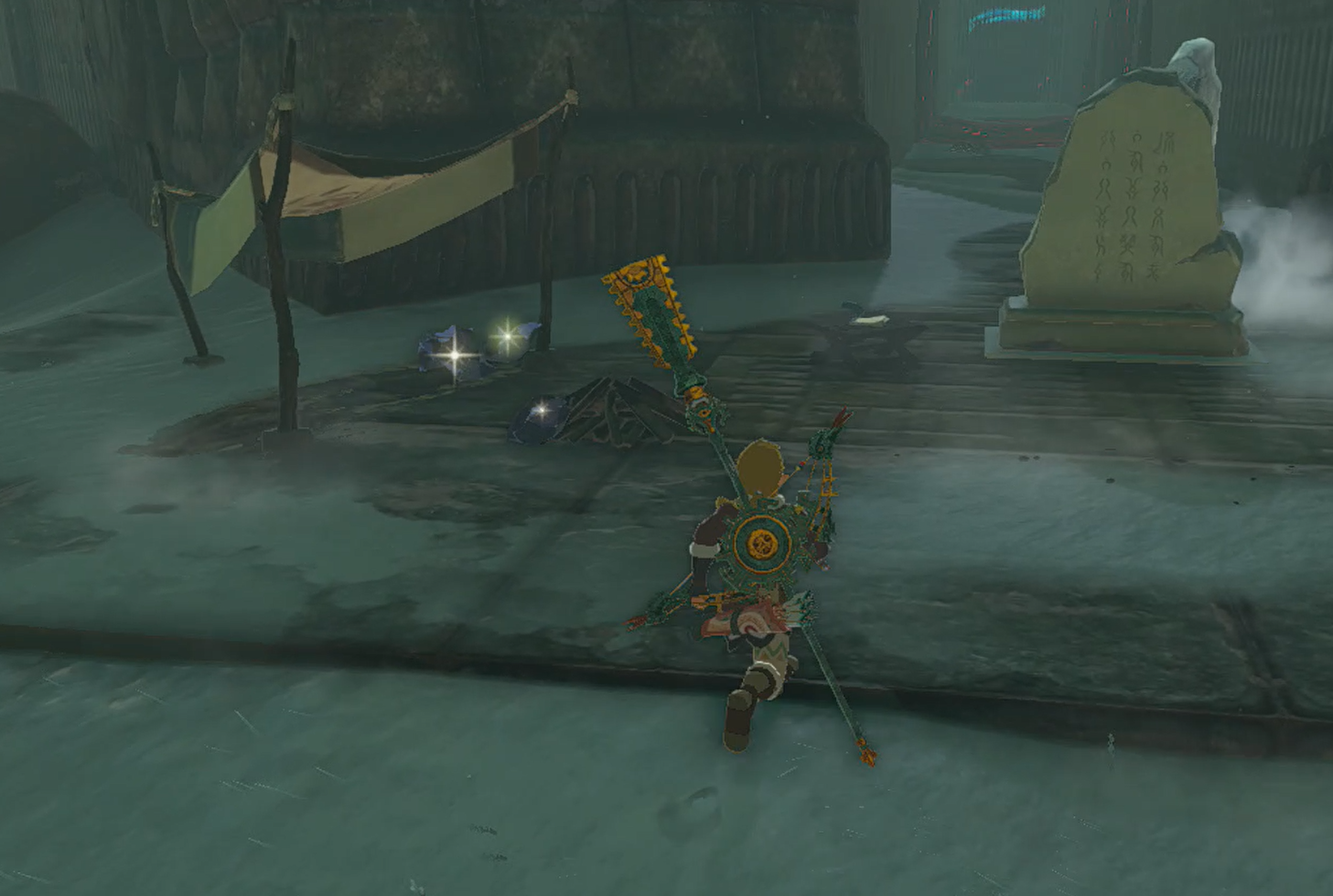 North Lomei Labyrinth, shrine solutions in Zelda: Tears of the Kingdom